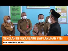 KADIS PENDIDIKAN PEKANBARU ISMARDI ILYAS SIAPKAN PTM. MINTA GURU, ANAK, & ORANG TUA TAAT PROKES